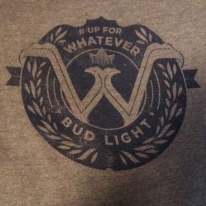 Bud light crew neck sweatshirt